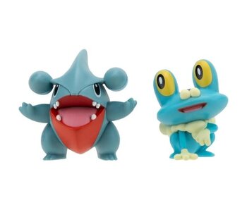 Pokemon Battle Figure Pack Froakie + Gible