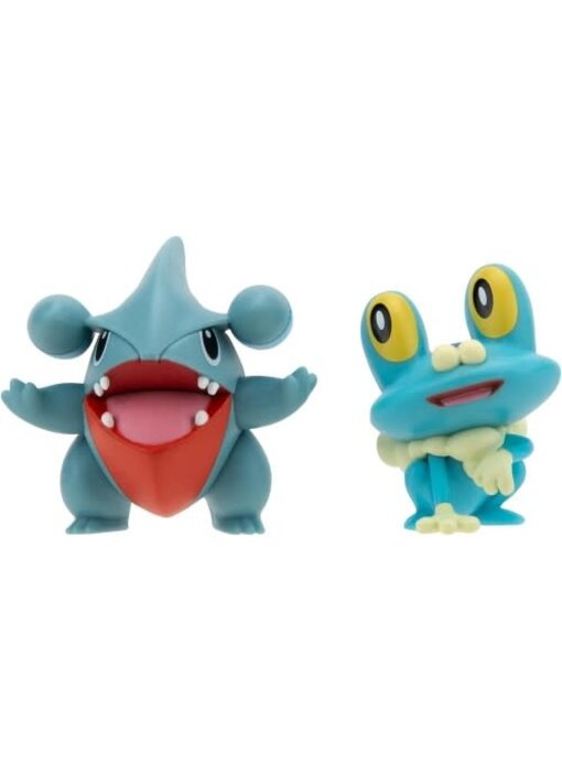 Pokemon Battle Figure Pack Froakie + Gible