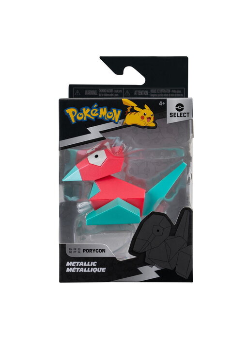 Pokemon Select Metallic Battle Figure Porygon