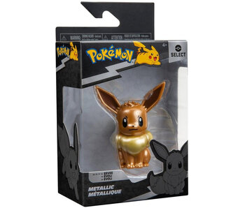 Pokemon Select Metallic Battle Figure Eevee