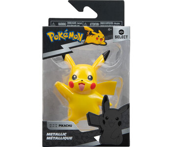 Pokemon Select Metallic Battle Figure Pikachu