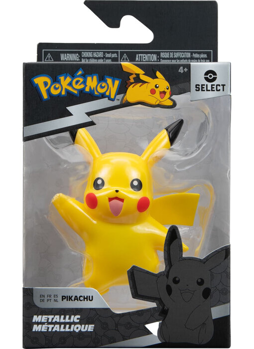 Pokemon Select Metallic Battle Figure Pikachu