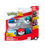 Pokémon Trading cards Pokemon Clip N Go Belt Set - Squirtle + Great Ball And Net Ball