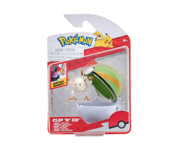 Pokemon Clip N Go - Mankey & Nest Ball