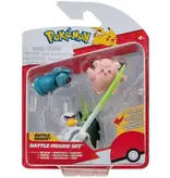 Pokémon Trading cards Pokemon Battle Figure Beldum, Sirfetchd & Clefairy 3-Inch Mini Figure 3-Pack