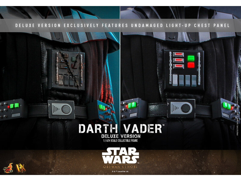 Hot Toys Sideshow - Darth Vader Deluxe Sixth Scale Figure