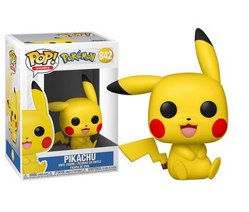 FUNKO Pop! Games Pokemon Vinyl Figure Pikachu (Sitting) #842