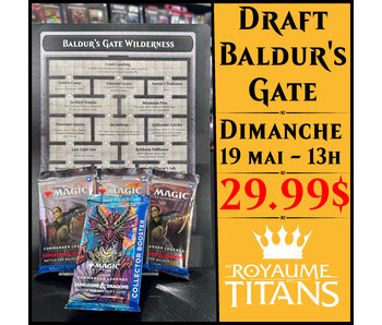 Draft Baldur's Gate - 50 ans de D&D - 19 mai 2024