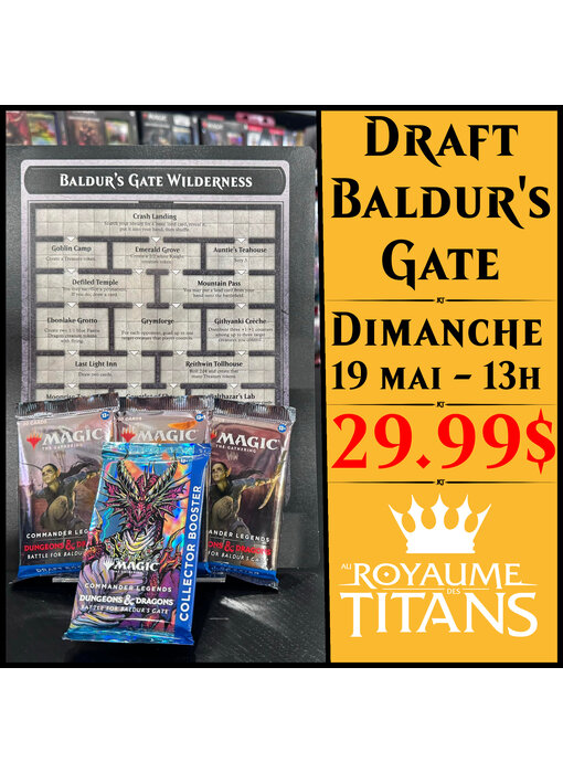 Draft Baldur's Gate - 50 ans de D&D - 19 mai 2024