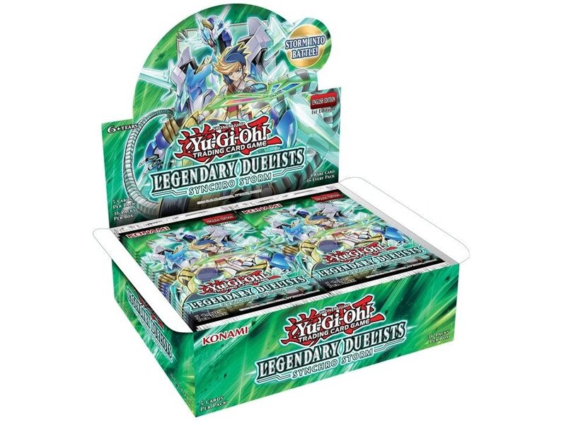 Konami Yu-Gi-Oh! Legendary Duelists: Synchro Storm 1st Edition Booster Box