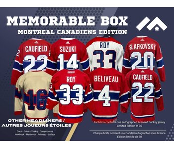 Memorable Box Montreal Canadiens Edition Jersey