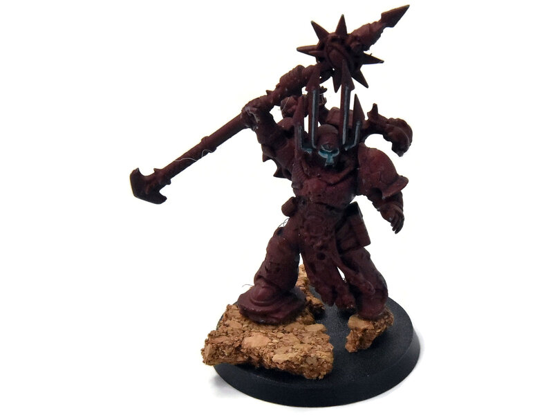 Games Workshop CHAOS SPACE MARINES Chaos Sorcerer #1 converted Warhammer 40K