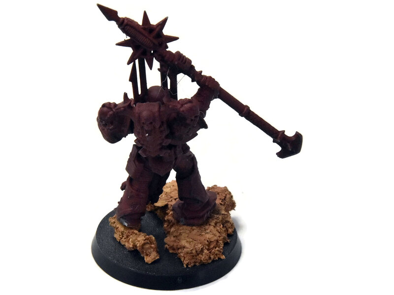Games Workshop CHAOS SPACE MARINES Chaos Sorcerer #1 converted Warhammer 40K