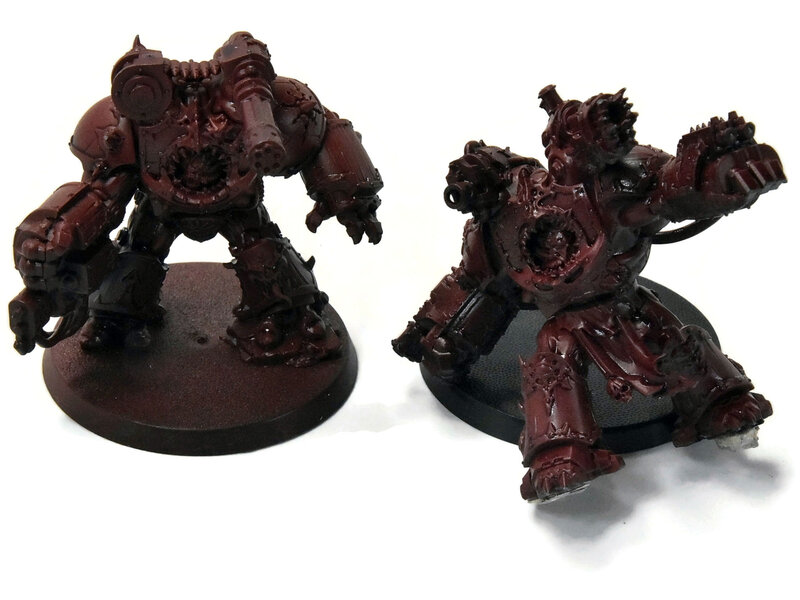 Games Workshop CHAOS SPACE MARINES 2 Obliterators #1 Warhammer 40K
