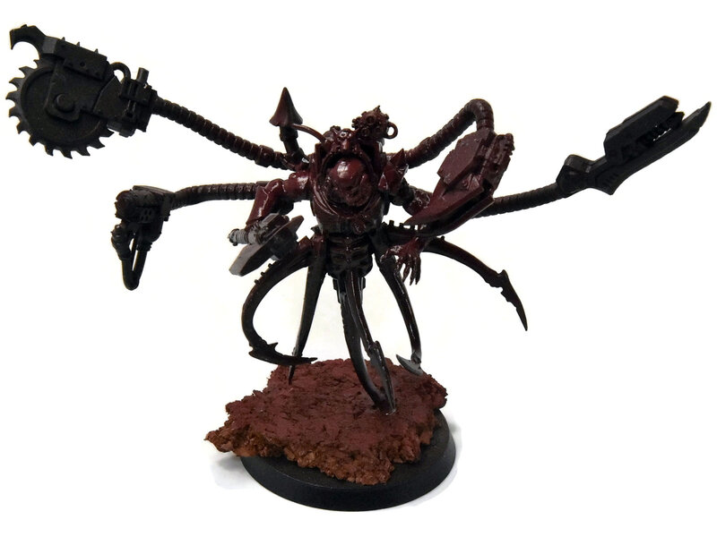 Games Workshop CHAOS SPACE MARINES Custom Warp Smith #1 converted wrong base Warhammer 40K