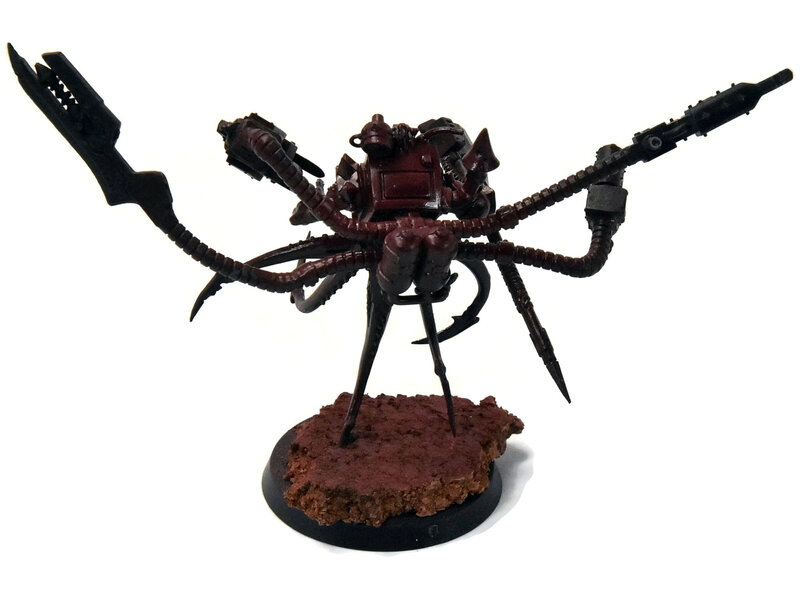 Games Workshop CHAOS SPACE MARINES Custom Warp Smith #1 converted wrong base Warhammer 40K