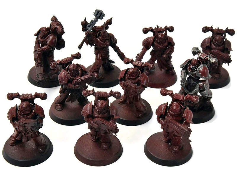 Games Workshop CHAOS SPACE MARINES 10 Chaos Space Marines #1 Warhammer 40K