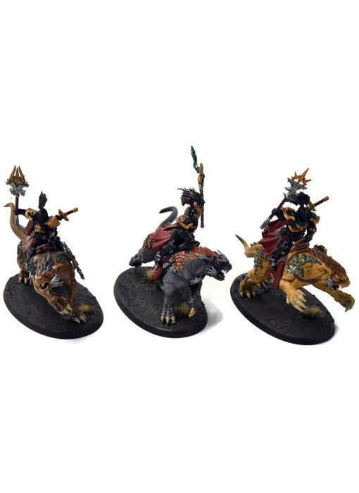 STORMCAST ETERNALS 3 Evocators On Celestial Dracolines #1 WELL PAINTED Sigmar