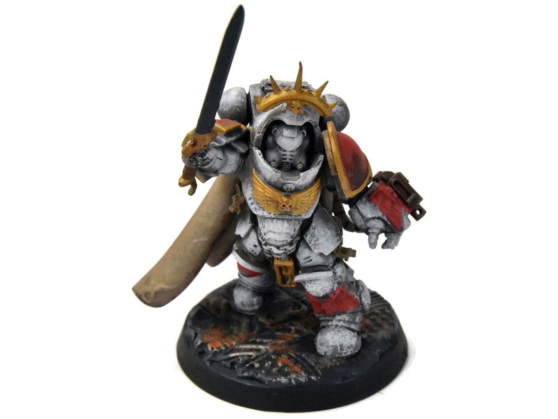 Games Workshop SPACE MARINES White Scars Primaris Captain gravis armour #1 PRO PAINTED 40K