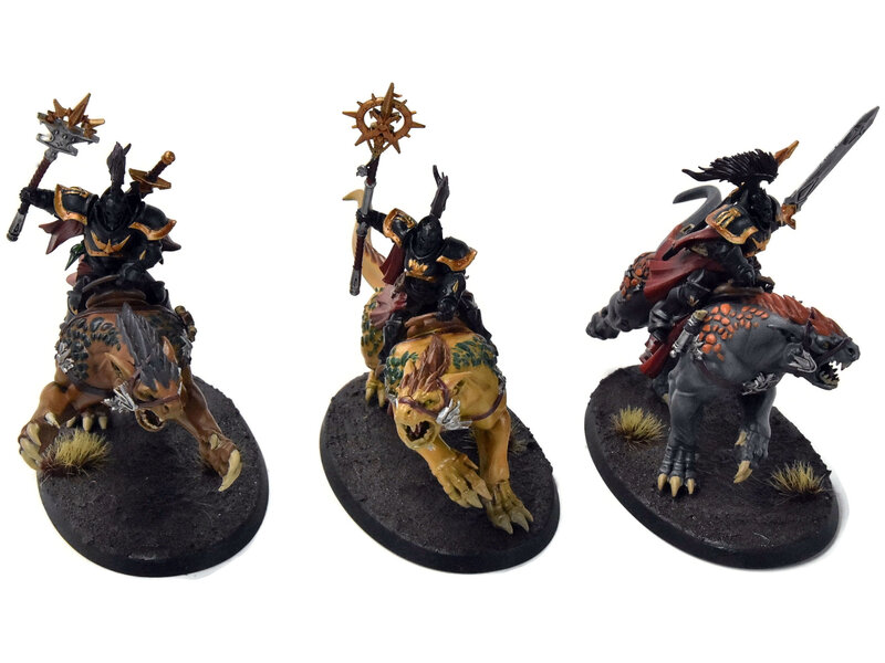 Games Workshop STORMCAST ETERNALS 3 Evocators On Celestial Dracolines #2 WELL PAINTED Sigmar