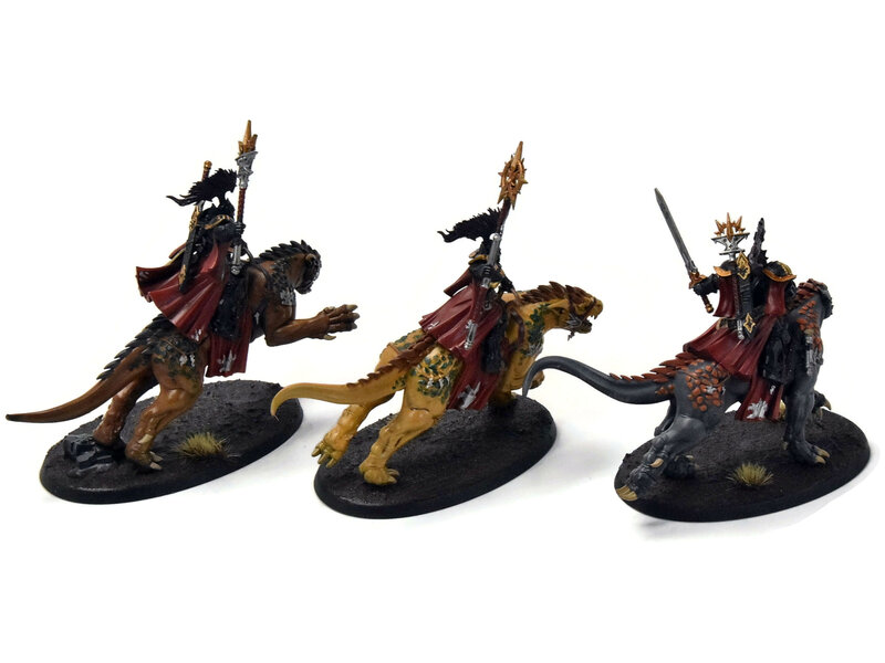 Games Workshop STORMCAST ETERNALS 3 Evocators On Celestial Dracolines #2 WELL PAINTED Sigmar