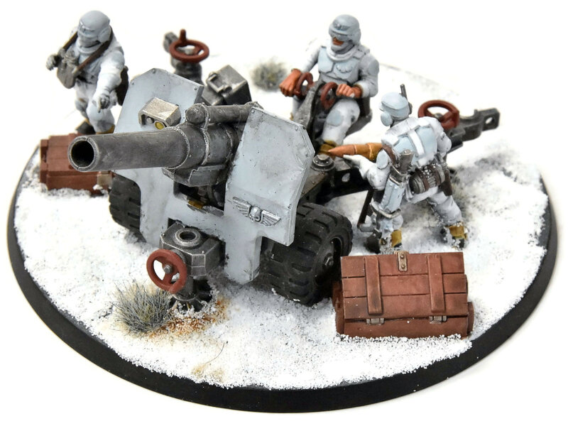 Games Workshop ASTRA MILITARUM Field Ordnance Battery #1 Warhammer 40K WELL PAINTED valhallan