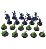 Games Workshop CHAOS DAEMONS 20 Blue Horrors And Brimstone Horrors #1 WELL PAINTED 40K