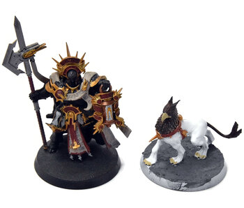 STORMCAST ETERNALS Lord Castellant With Gryph Hound #1 Sigmar