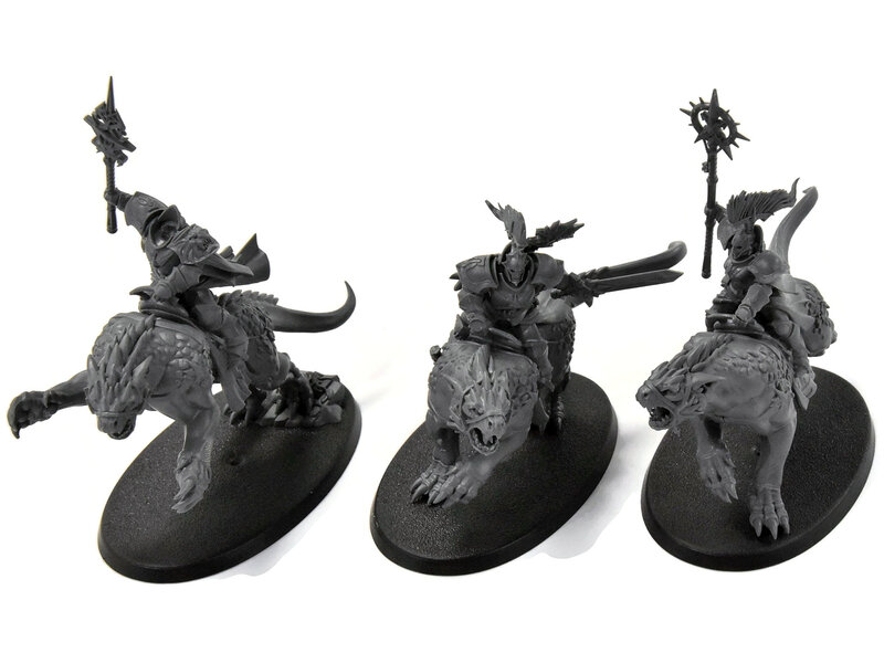 Games Workshop STORMCAS ETERNALS 3 Invocators on Celestial Dracolines #1 missing an head