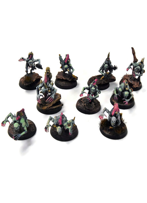 FLESH EATER COURTS 10 Crypt Ghouls #2 WELL PAINTED  Sigmar