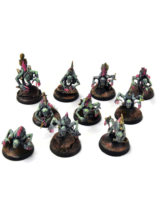 FLESH EATER COURTS 10 Crypt Ghouls #1 WELL PAINTED  Sigmar