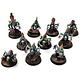 FLESH EATER COURTS 10 Crypt Ghouls #1 WELL PAINTED  Sigmar