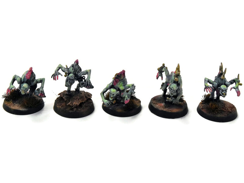 Games Workshop FLESH EATER COURTS 10 Crypt Ghouls #1 WELL PAINTED  Sigmar