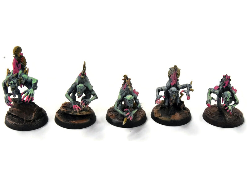 Games Workshop FLESH EATER COURTS 10 Crypt Ghouls #1 WELL PAINTED  Sigmar