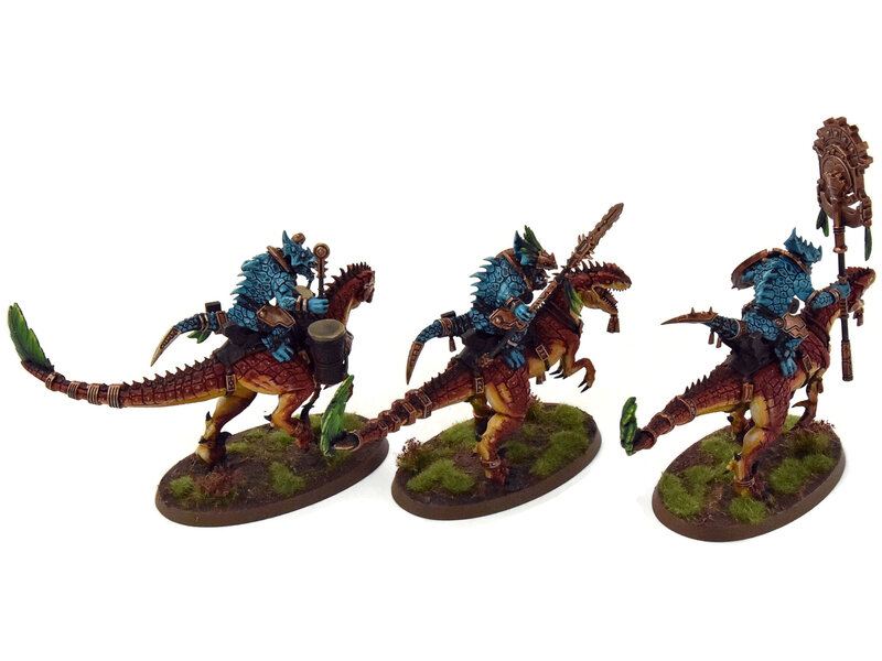 Games Workshop SERAPHON 3 Aggradon Lancers #1 PRO PAINTED Sigmar