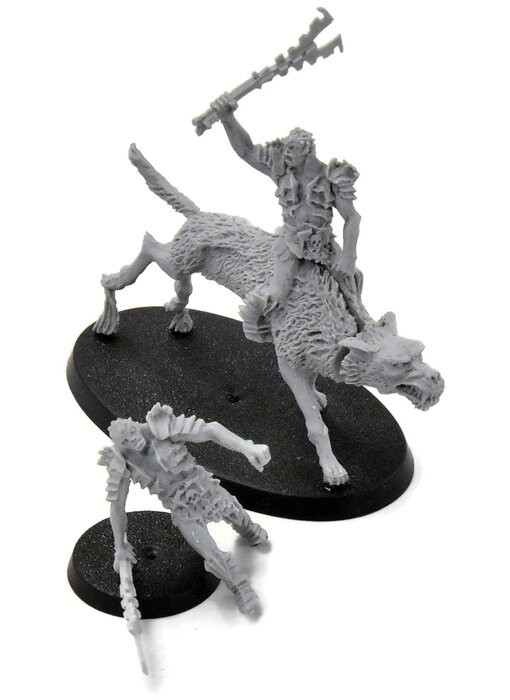 LORD OF THE RINGS Bolg Foot And Mounted #1 finecast LOTR