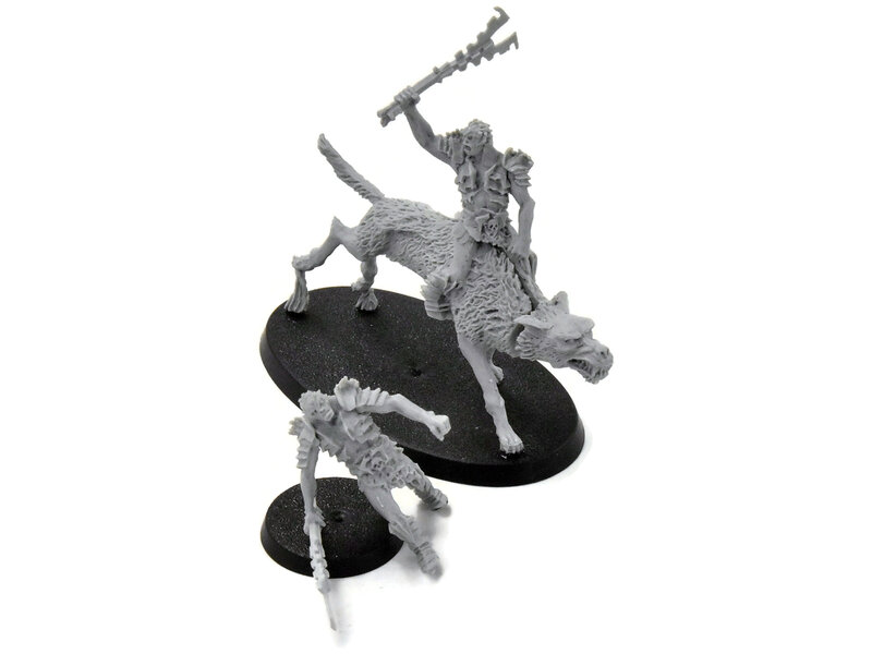 Games Workshop LORD OF THE RINGS Bolg Foot And Mounted #1 finecast LOTR