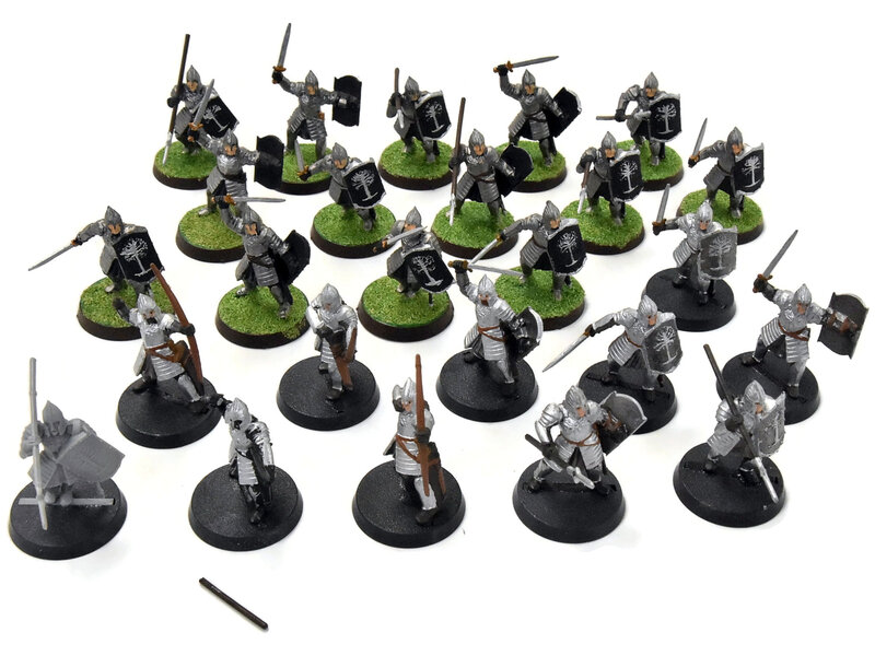Games Workshop LORD OF THE RINGS 25 Minas Tirith Warriors #1 LOTR