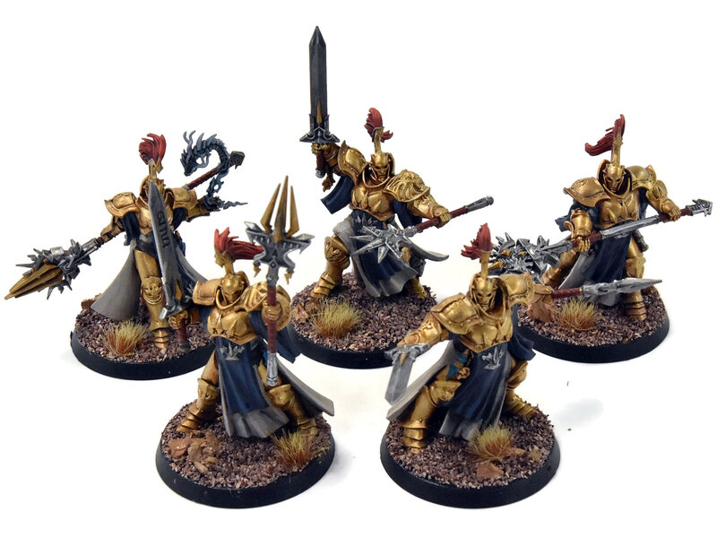 Games Workshop STORMCAST ETERNALS 5 Evocators #1 WELL PAINTED Sigmar