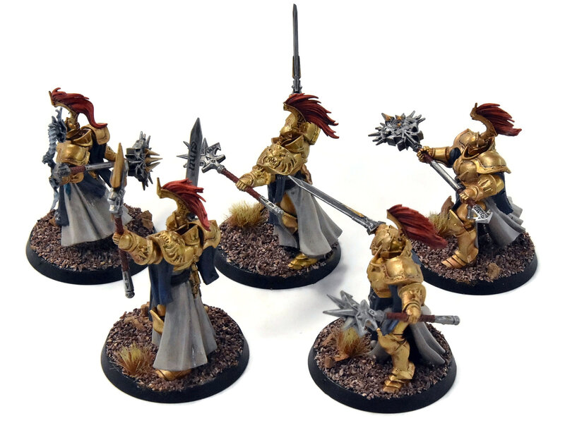 Games Workshop STORMCAST ETERNALS 5 Evocators #1 WELL PAINTED Sigmar