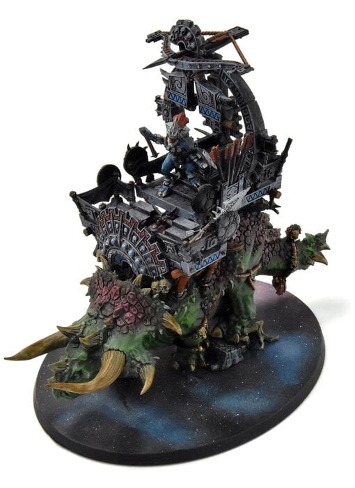 SERAPHON Stegadon #1 WELL PAINTED broken spear Sigmar