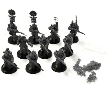 ASTRA MILITARUM Horus Heresy Solar Auxilia 10 Lasrifle Section #1 Warhammer 40K