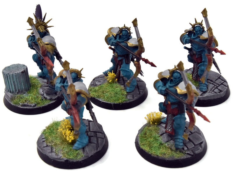 Games Workshop STORMCAST ETERNALS 5 Judicators #1 Sigmar WELL PAINTED