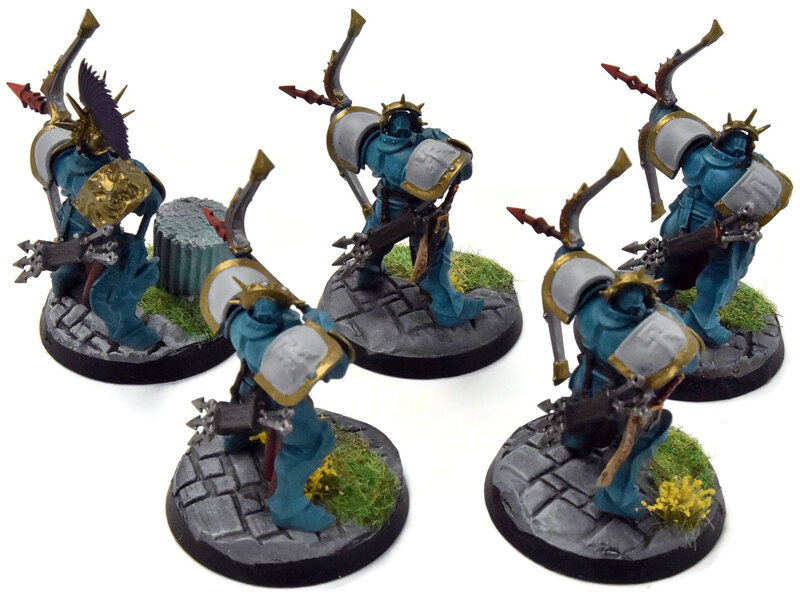 Games Workshop STORMCAST ETERNALS 5 Judicators #1 Sigmar WELL PAINTED