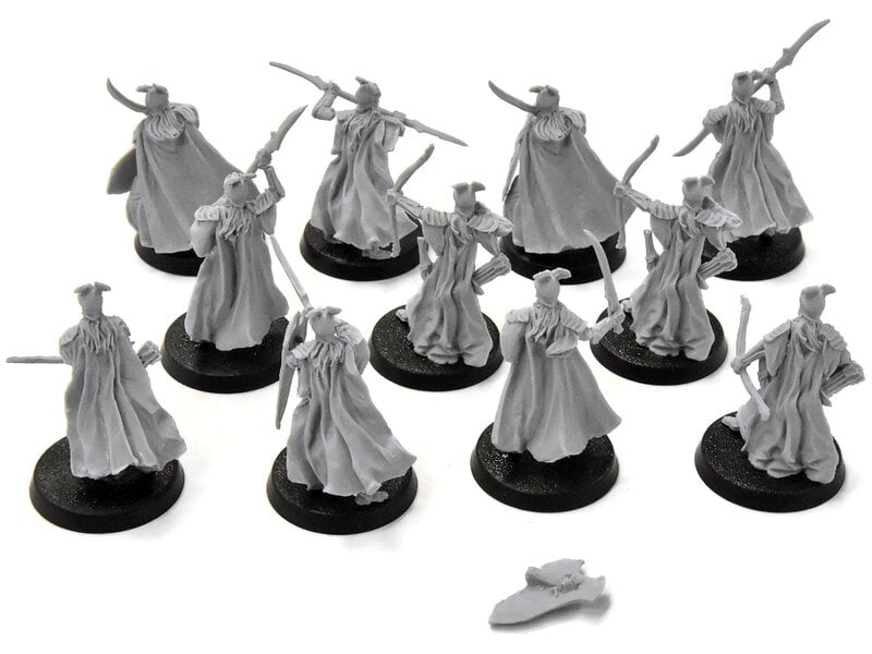 Games Workshop THE HOBBIT Mirkwood Armoured Elf Warband #1 finecast LOTR