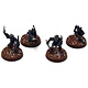 LORD OF THE RINGS 4 Armoured Moria Goblins #1 METAL LOTR