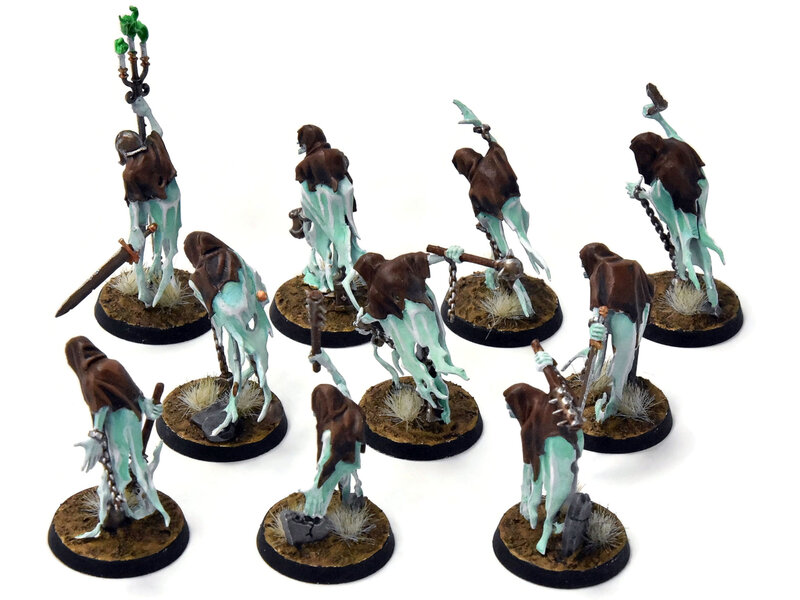 Games Workshop NIGHTHAUNT 10 Chainrasp Horde #1 WELL PAINTED Sigmar