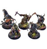 Games Workshop MAGGOTKIN OF NURGLE 5 Putrid Blightkings #2 Sigmar