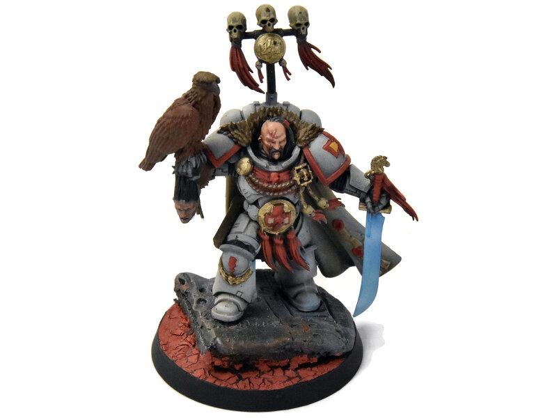 Games Workshop SPACE MARINES White Scars Kor Sarro Khan #1 PRO PAINTED Warhammer 40K