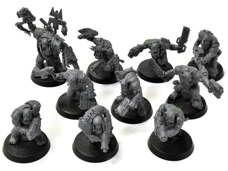 Games Workshop ORKS 10 Boyz #2 Warhammer 40K